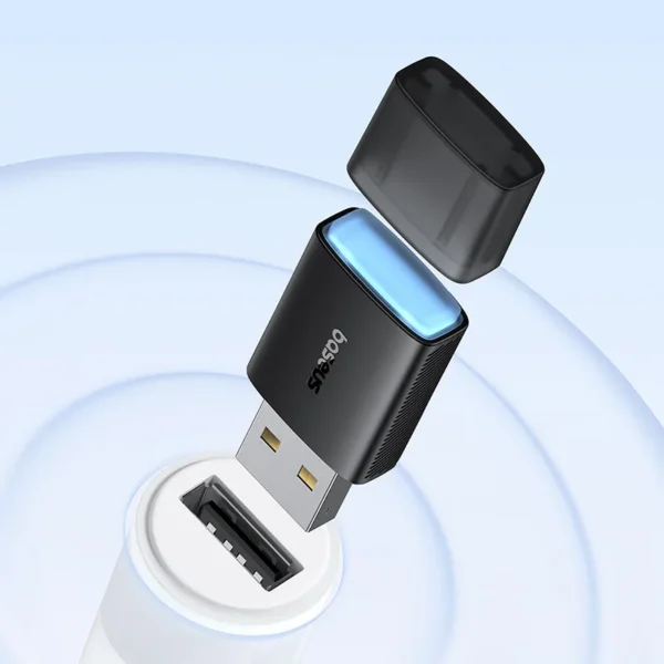 Baseus WiFi Adapter 650Mbps Dual Band FastJoy Series Cluster Black - Image 4