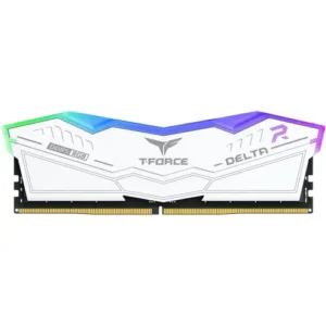 TEAM T-FORCE DELTA RGB White 16GB (2x8GB) 6000MHz DDR5 Gaming RAM