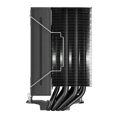 1STPLAYER PS130 ARGB Aluminum Fins Hydro Bearing CPU Air Cooler - Image 4