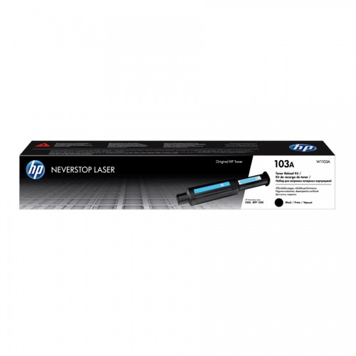 HP 103A Black Original Neverstop Laser Toner Reload Kit (Single Pack)