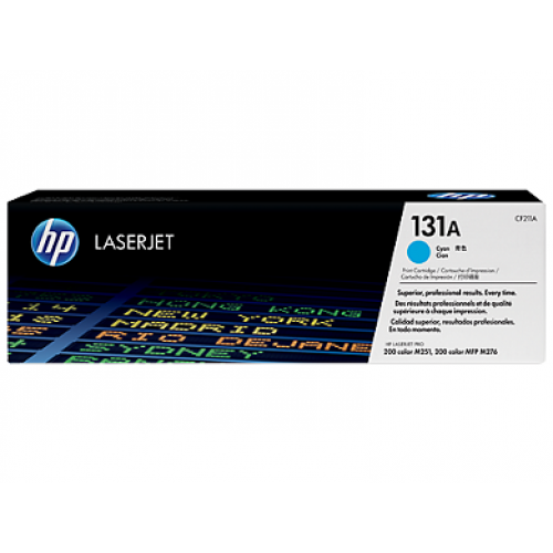 HP 131A Cyan Original LaserJet Toner Cartridge (Bundle With Full Set)