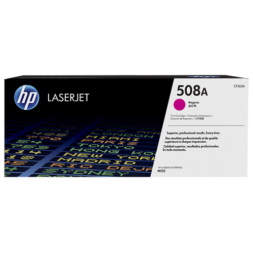 HP 508A Magenta Original LaserJet Toner (Bundle With Full Set)