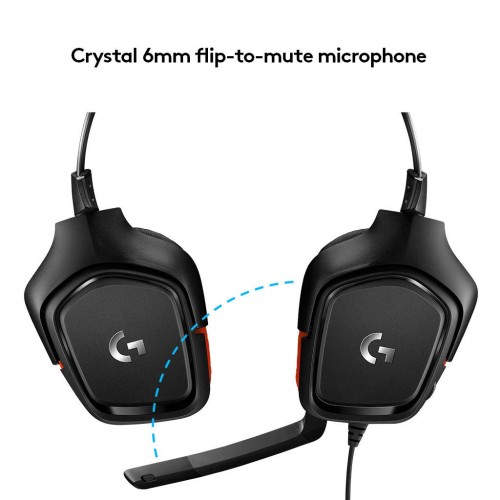 Logitech G331 3.5mm Multi Platform Gaming Headphone Black - Image 4