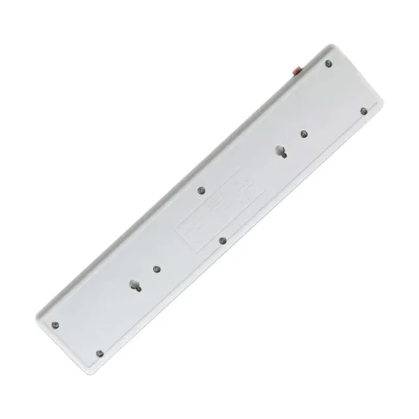 Many MTS-G157  3 Pin 5 Port White Power Strip - Image 2