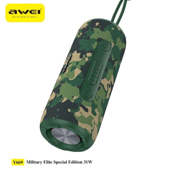 Awei Y669 Bluetooth TWS Waterproof Outdoor Dual Speaker (31W) - Image 3