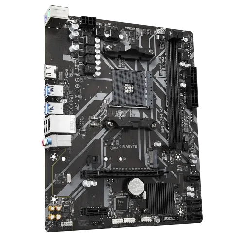 GIGABYTE B450M K AMD AM4 Micro ATX Motherboard - Image 3
