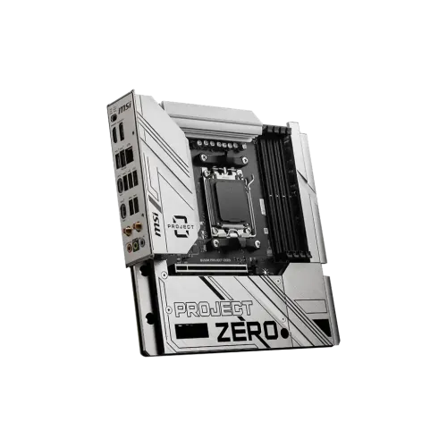 MSI B650M PROJECT ZERO AM5 m-ATX Motherboard - Image 4